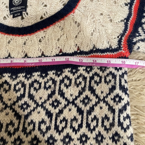 American Eagle Outfitters Wool Blend Knit Sweater Women’s   Size M - Picture 7 of 10